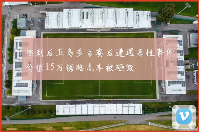 热刺后卫乌多吉赛后遭遇恶性事件价值15万镑路虎车被砸毁